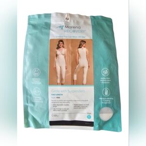 Marena Recovery Girdle w/ Suspenders Calf Length Compression Style FBM Size 2XL